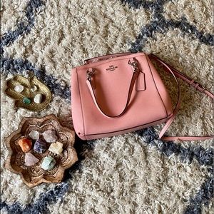 Baby Pink Coach Crossbody✨
